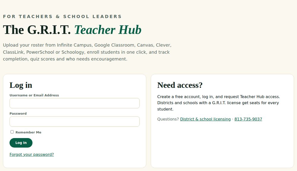 Screenshot: Join your class